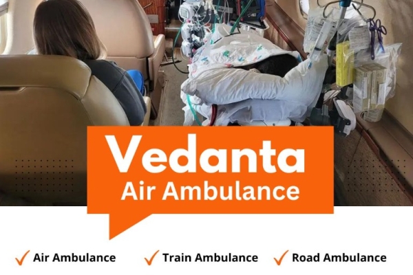 With Hi-tech Medical Care, choose an Air Ambulance at any time in Mumbai