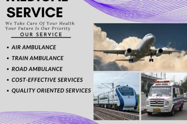 Top-Quality Air Ambulance Service in Guwahati with Doctor by Panchmukhi