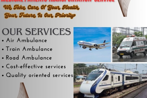 Advanced Medical Facility Panchmukhi Air Ambulance in Bhubaneswar
