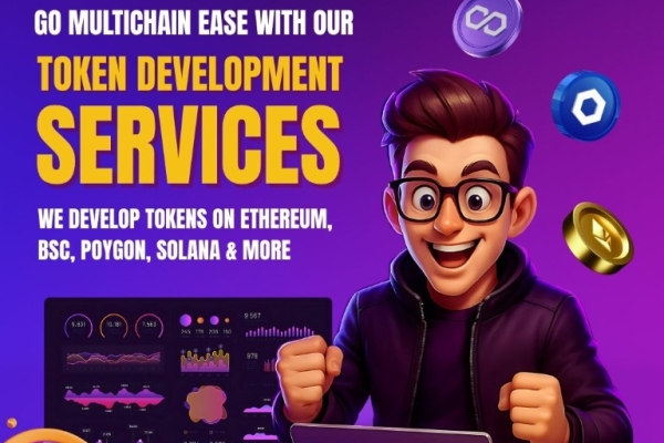 Custom Token Development Services for All Major Blockchains
