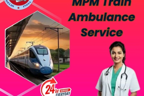 MPM Train Ambulance in Allahabad faced every difficult situation of the patient