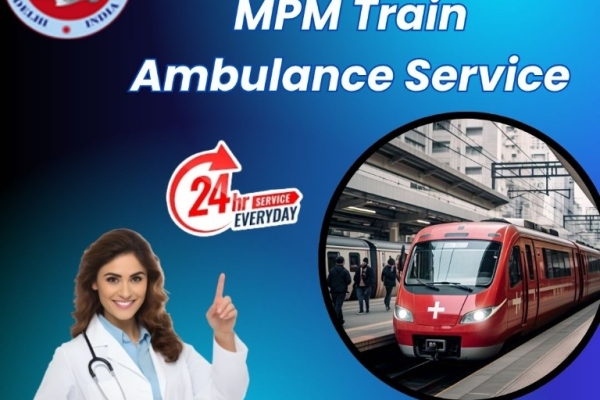MPM Guide you With Steady Actions in Siliguri in a Train Ambulance