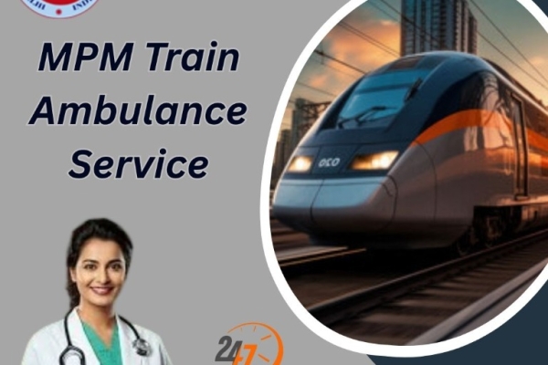 MPM provided an affordable and ICU-equipped train ambulance for patients in Bhopal