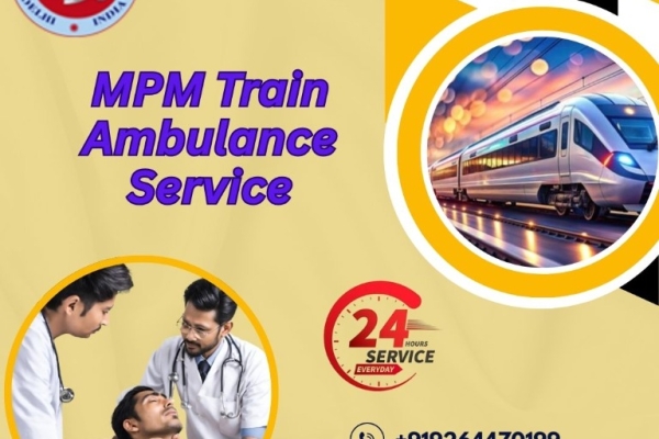 MPM Doesn't Stops When Things Get Hard in Allahabad in its Train Ambulance