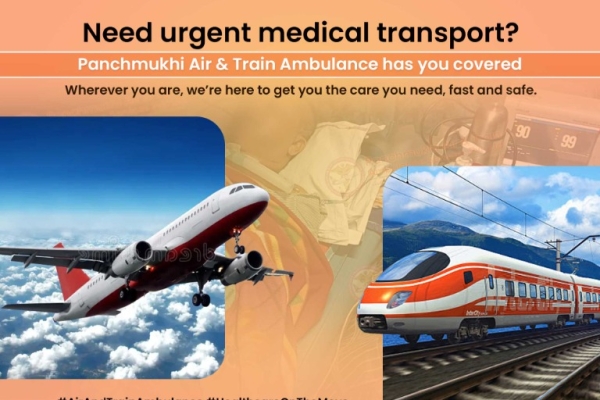Patient Safety is Never Hindered while in Transit at Panchmukhi Air Ambulance Services in Mumbai