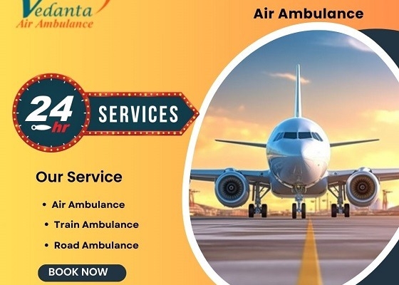 Hire Vedanta Air Ambulance Service in Raipur for Paramount Patient Shifting Service