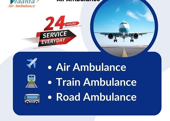 Vedanta Air Ambulance Service in Allahabad Is Offering Medical Transfer Via Air, Having The Best Track Record