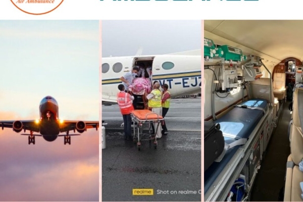 Select an Air Ambulance with Matchless Medical Care in Patna via Vedanta