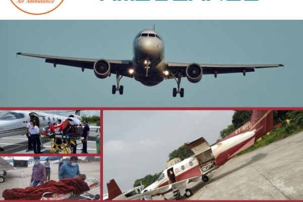 For Risk-free Patient Transportation, Select Air Ambulance in Kolkata via Vedanta