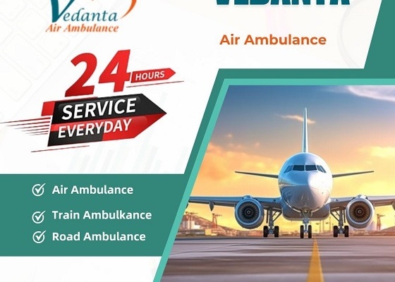 Vedanta Air Ambulance Service in Allahabad Makes Your Travelling Experience Smooth and Risk-Free