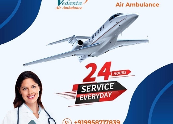 Vedanta Air Ambulance Service in Jamshedpur Is Known to Provide Advanced Medical Services