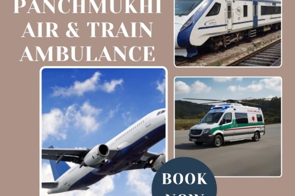 Panchmukhi Train Ambulance Service Provides Compassionate Support during Transit in Visakhapatnam