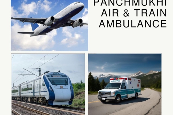 Travel with Panchmukhi Train Ambulance in Patna for Exceptional Care