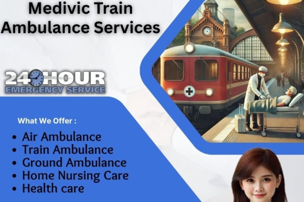 Medivic Prioritizes Making Step-By-Step Practices In Ranchi In Its Train Ambulance