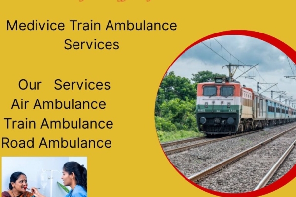 Medivic Patients in Transit Without Doubt in Chennai in its Train Ambulance