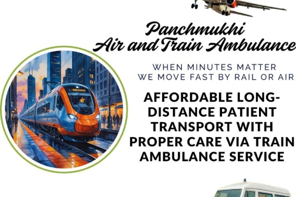 Panchmukhi Stays Responsible during Transit in Patna in its Train Ambulance