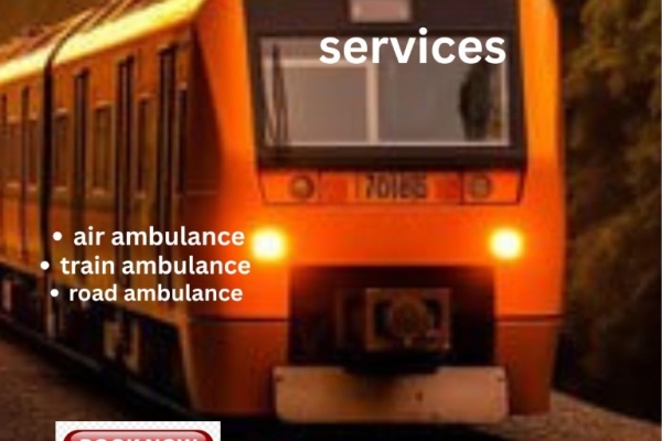 Get Much Needed Train Ambulance Services in Patna by Panchmukhi