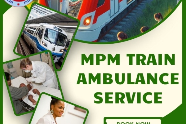 In Guwahati, the MPM Train Ambulance Handles Transfers Effectively