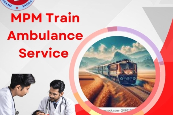 There are qualified medical professionals operating the MPM Train Ambulance in Kolkata