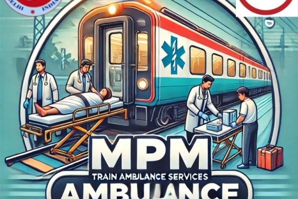 For a doctor's supervised transfer in Guwahati, choose MPM Train Ambulance