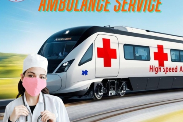 When moving, the MPM Train Ambulance in Kolkata has a medical support unit
