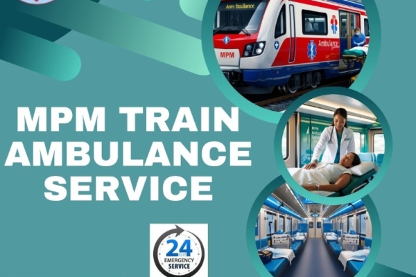 MPM Train Ambulance Services in Mumbai offers the simplest booking procedure