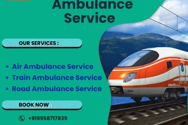 Vedanta Transit without Long Waiting Periods in Raipur in its Train Ambulance