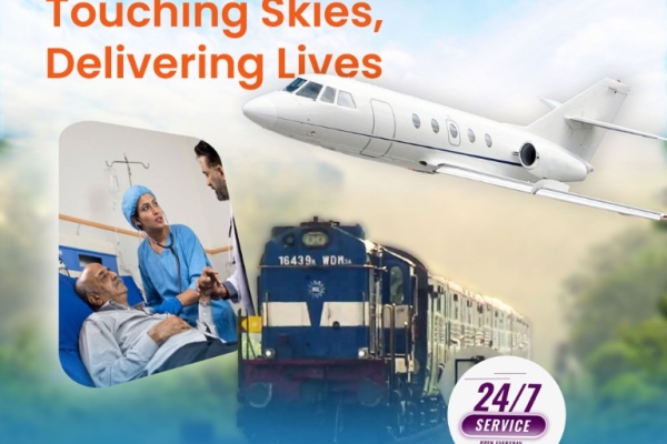Book Sky Train Ambulance Services in Varanasi that Provides Life-Saving Medical Team
