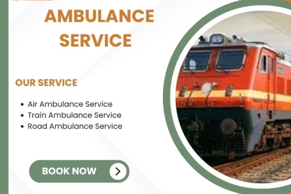 Book a hassle-free Vedanta Train Ambulance in Siliguri and get medical assistance