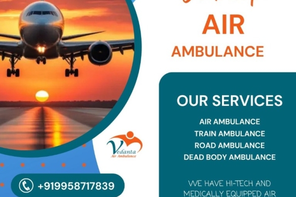 Use the Splendid Air Ambulance with Medical Accessories in Hyderabad
