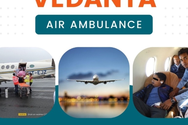 Top-level Air Ambulance for Urgent Patient Transfer in Mumbai via Vedanta