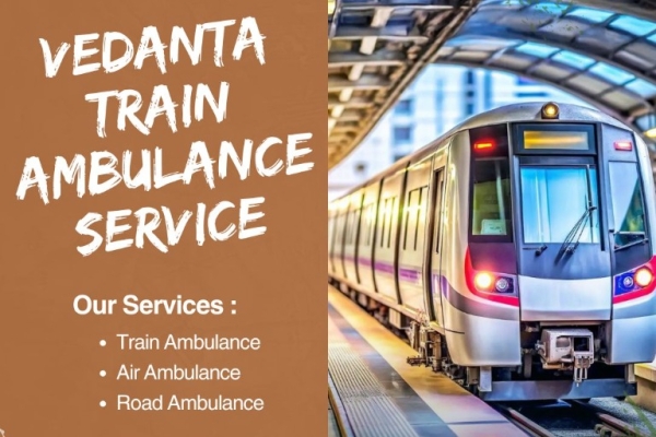 Vedanta Acts with Complete Readiness during Transit in Chandigarh in its Train Ambulance