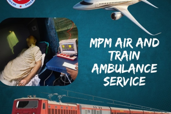 MPM Train Ambulance in Ranchi Responds Quickly In Case Of an Emergency