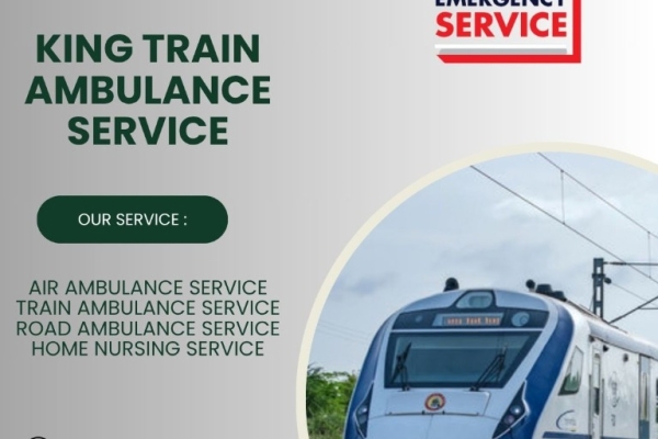 King Provides Considerable Help When Time Is Limited in Jamshedpur in its Train Ambulance