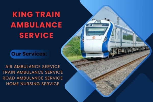 King Train Ambulance in Raipur Reaches Hospital Safely and on Time