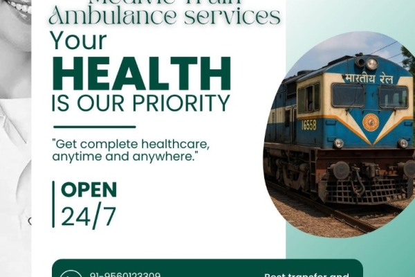 Medivic Offers Simple and Protecting Transit in Patna with its Train Ambulance