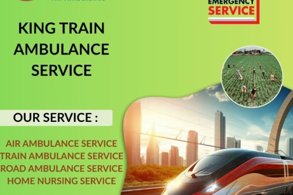 King Train Ambulance Service in Patna Takes care of every need according to Patients