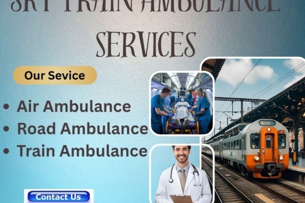 Sky Train Ambulance in Raipur to shift your critical patient easily