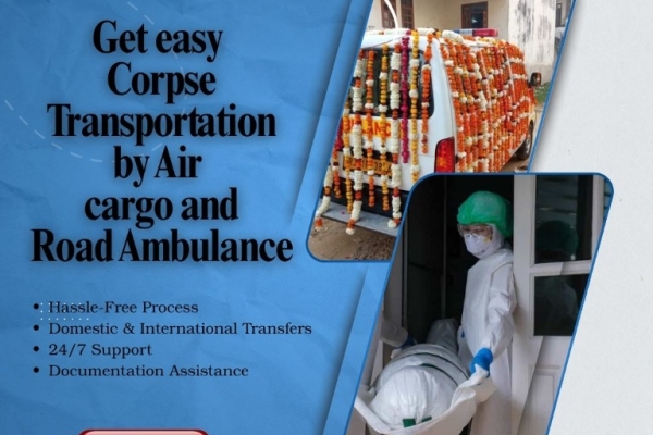 Medivic Dead Body transportation provides sincere aid during a difficult time in Bangalore