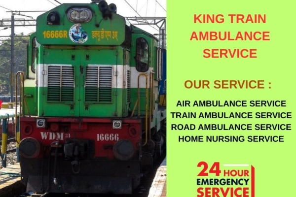 Eminently trusty King Train Ambulance service is now available in Patna