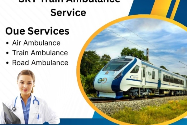 Take the Sky Train Ambulance Services in Indore to transfer your critical patient immediately