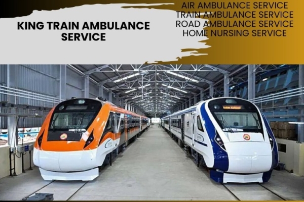 King Make sure Transit Arranged without Stress in Siliguri in its Train Ambulance