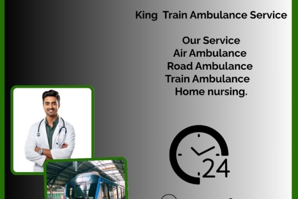 Shifting for your loved one is become easier in King Train Ambulance Service in Ranchi