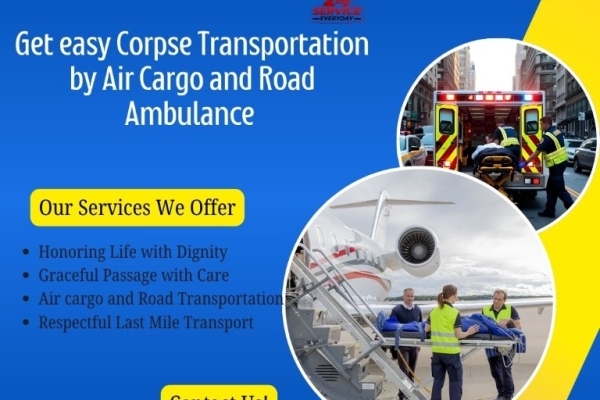 Medivic Dead Body Transportation in Vellore has been known for the Best Corpse Transportation
