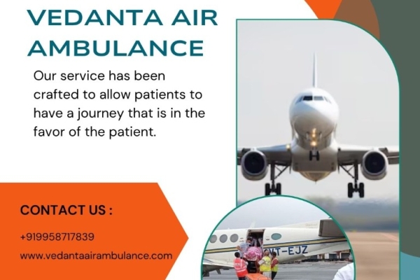 Take Dependable Air Ambulance with Expert Medical Professionals from Mumbai