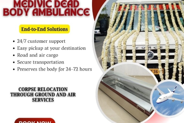 Medivic Provides Citywide Scheduled Dead Body Transit in Ranchi by Air Cargo