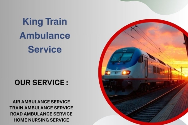 King Makes Sure Nothing Gets Missed during Transit in Delhi in its Train Ambulance