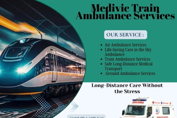 Medivic maintains Transit Management in Ranchi with its Train Ambulance