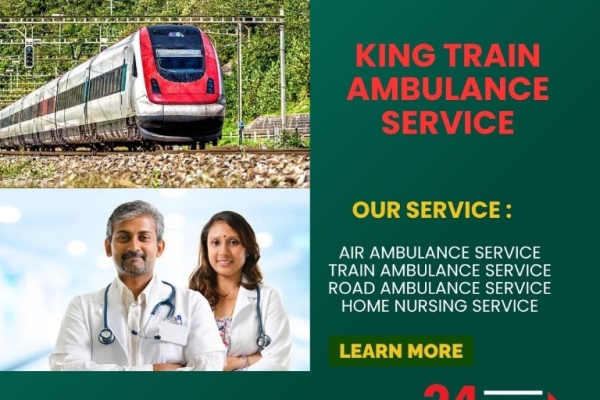 King Train Ambulance in Patna provides Sprightly care and hasty medical transportDo you want to transfer your family me