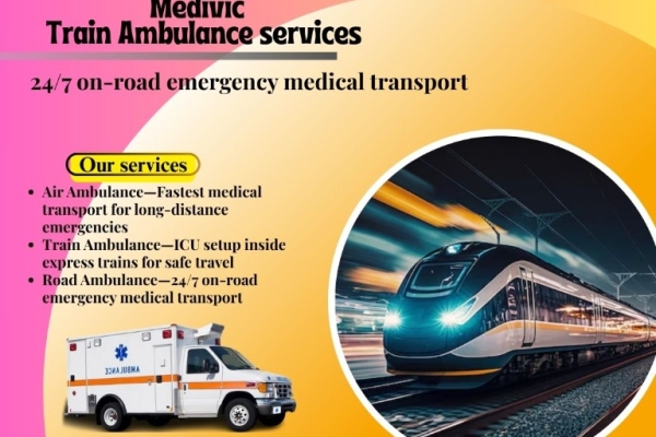 Medivic Assisting Families during Health Issues in Ranchi with its Train Ambulance